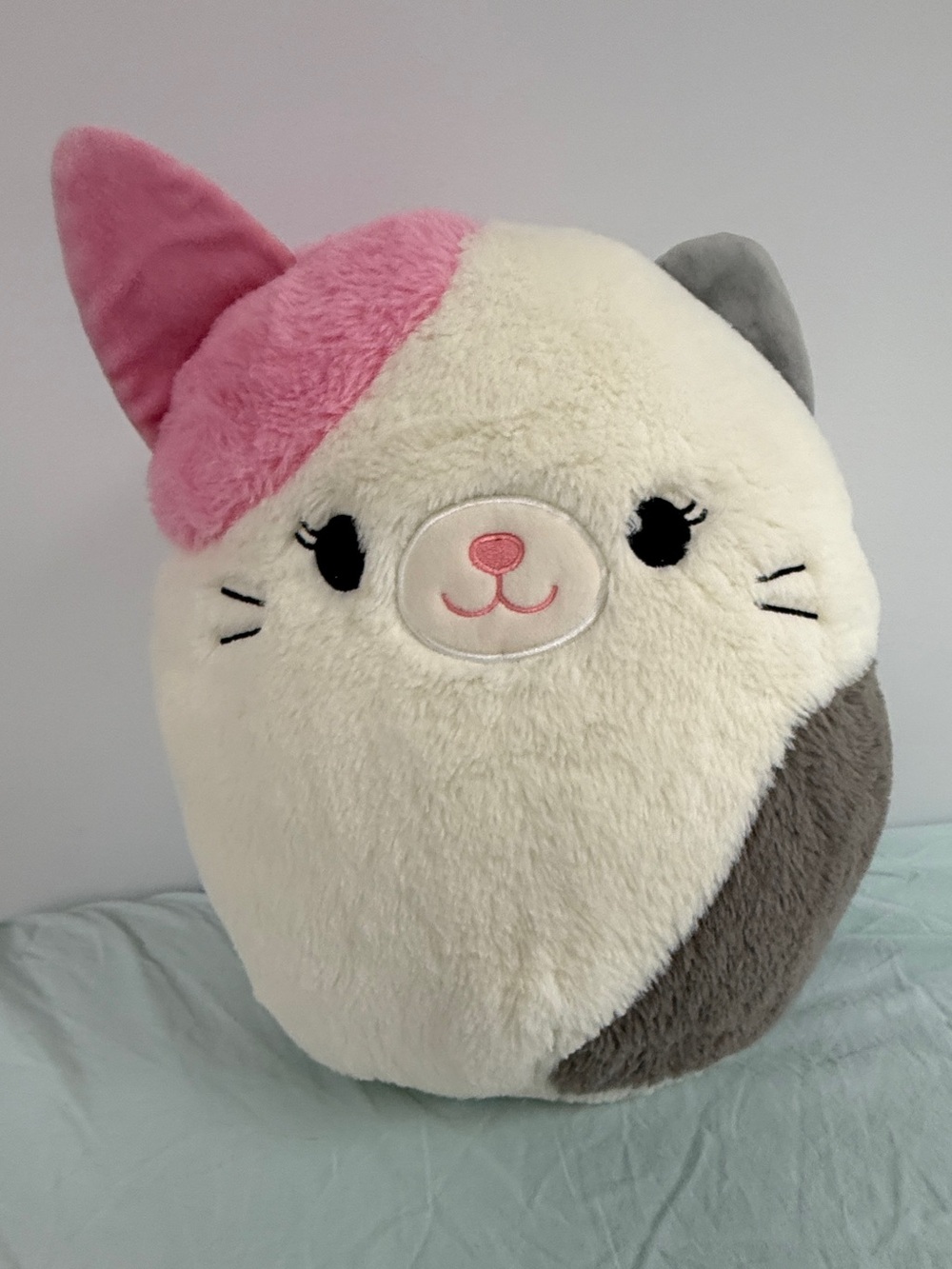 Original Squishmallows Fuzz-A-Mallows Karina the Calico Cat Plush